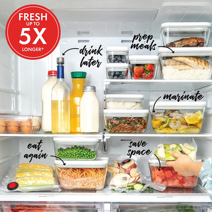 Fresh & save Glass Airtight Food Storage Container, Meal Prep Container - Large